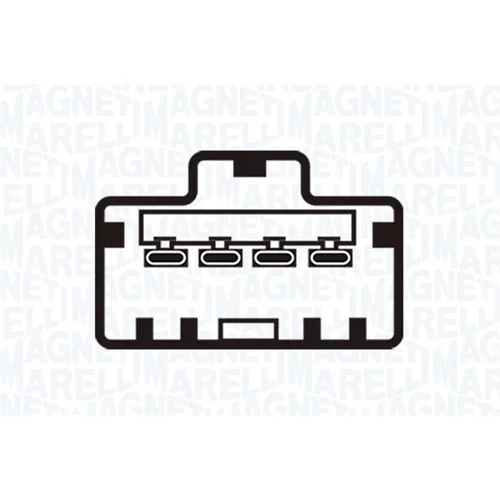Mechanizmus zdvíhania okna 350103170293 (MAGNETI MARELLI) - obr. 1