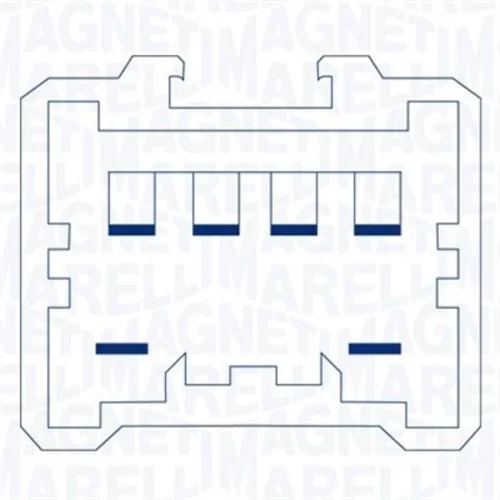 Mechanizmus zdvíhania okna 350103943000 (MAGNETI MARELLI) - obr. 2