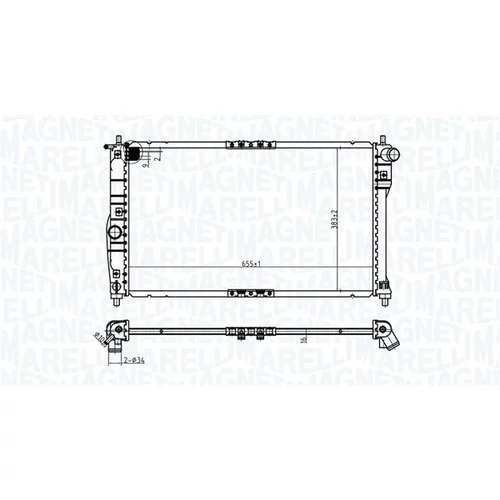 Chladič motora 350213174900 (MAGNETI MARELLI) - obr. 1