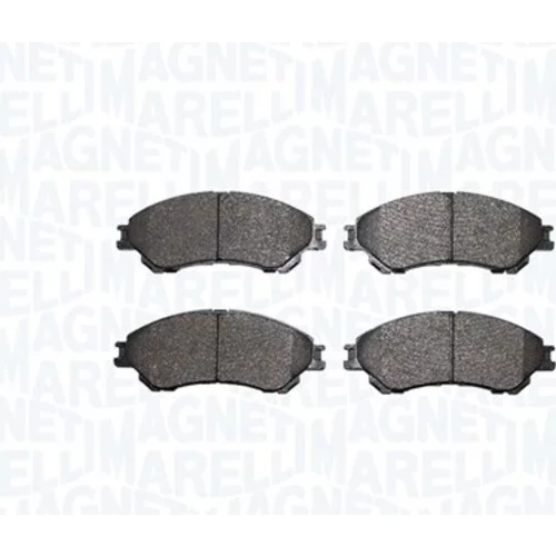 Sada brzdových platničiek kotúčovej brzdy MAGNETI MARELLI 363916061296