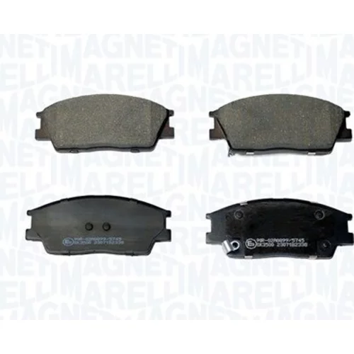 Sada brzdových platničiek kotúčovej brzdy MAGNETI MARELLI 363916061472
