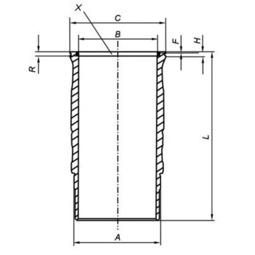 Vložka valcov 061 LW 00120 001 /MAHLE/ - obr. 1