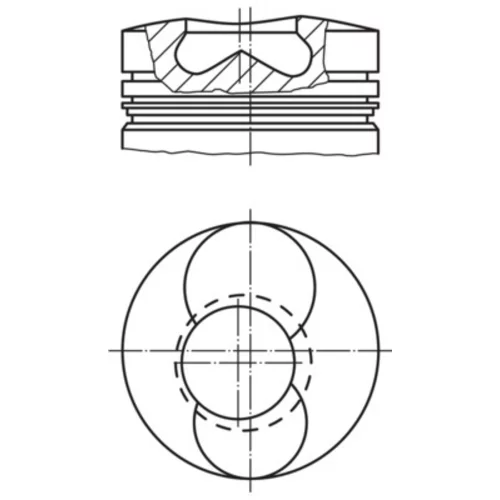 Piest 099 39 00 /MAHLE/ - obr. 1