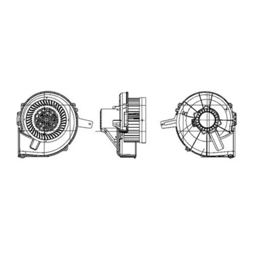 Vnútorný ventilátor AB 21 000P /MAHLE/ - obr. 1