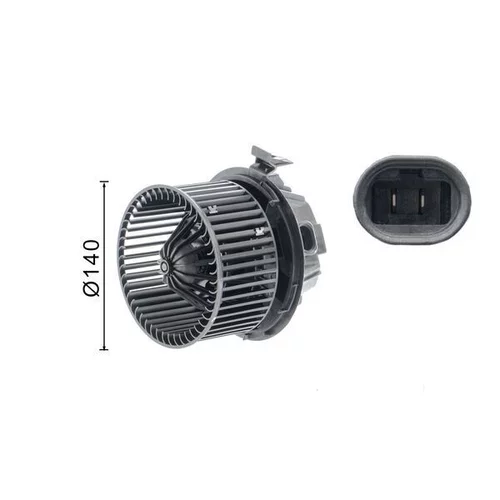 Vnútorný ventilátor AB 220 000S /MAHLE/ - obr. 9