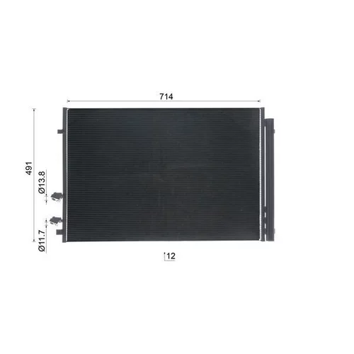 Kondenzátor klimatizácie AC 1066 000S /MAHLE/ - obr. 8