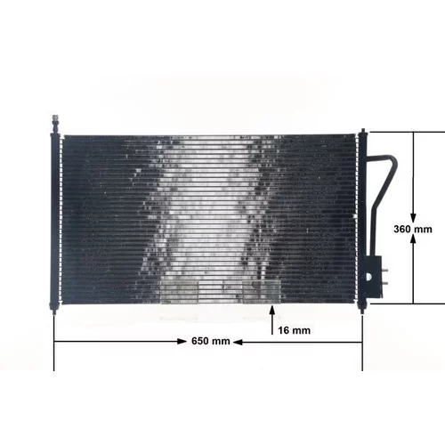 Kondenzátor klimatizácie AC 218 000S /MAHLE/ - obr. 12