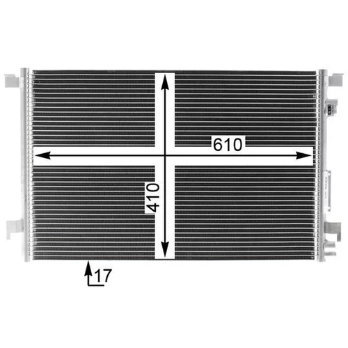 Kondenzátor klimatizácie AC 294 000P /MAHLE/ - obr. 9