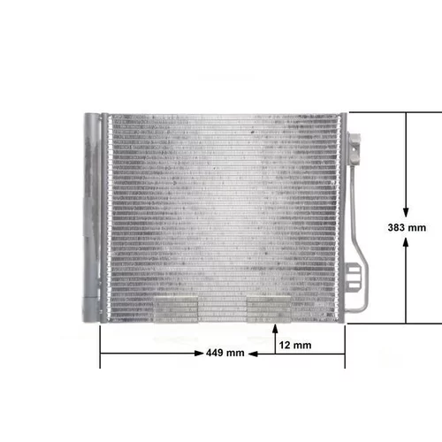 Kondenzátor klimatizácie AC 488 000S /MAHLE/ - obr. 11