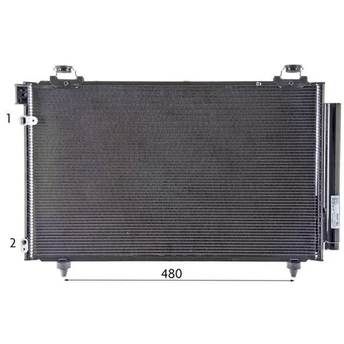 Kondenzátor klimatizácie AC 827 000P /MAHLE/ - obr. 6