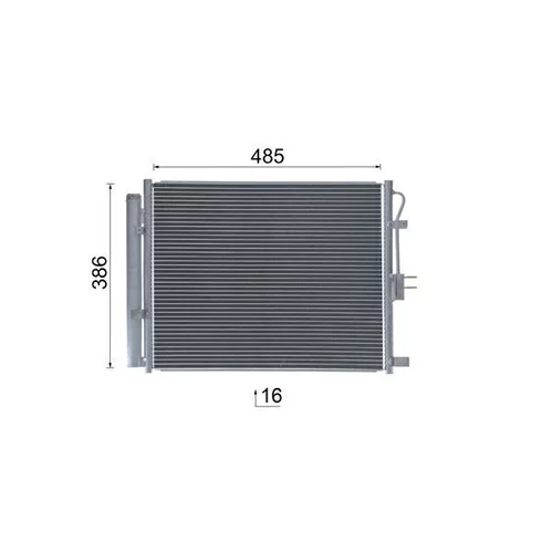 Kondenzátor klimatizácie AC 957 000S /MAHLE/ - obr. 10