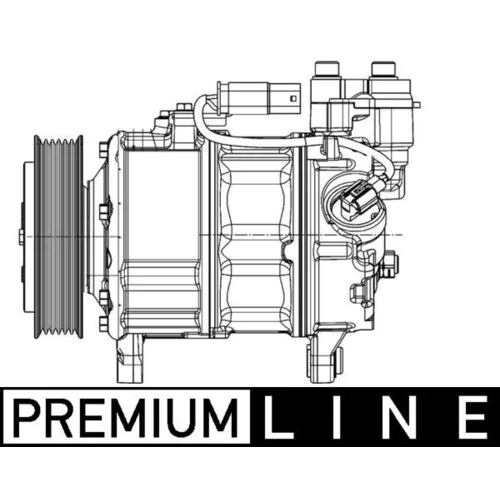 Kompresor klimatizácie MAHLE ACP 600 000P