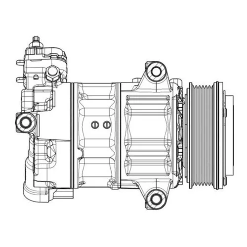 Kompresor klimatizácie ACP 654 000P /MAHLE/ - obr. 11