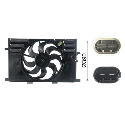 Ventilátor chladenia motora CFF 557 000P /MAHLE/ - obr. 9