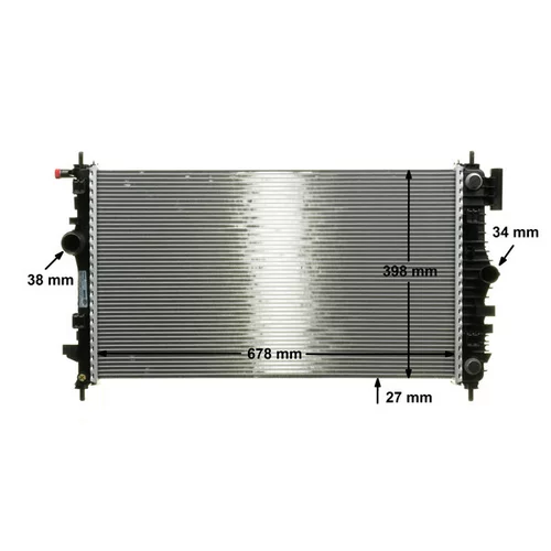 Chladič motora CR 1103 000P /MAHLE/ - obr. 15