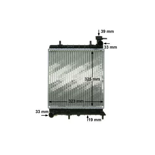 Chladič motora CR 1281 000P /MAHLE/ - obr. 9