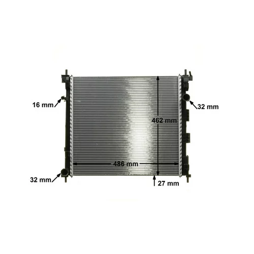 Chladič motora CR 1288 000P /MAHLE/ - obr. 16