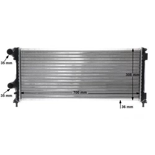 Chladič motora CR 1448 000S /MAHLE/ - obr. 11