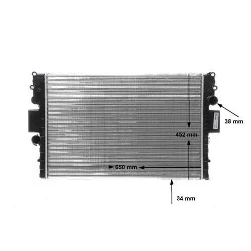 Chladič motora CR 1551 000S /MAHLE/ - obr. 13
