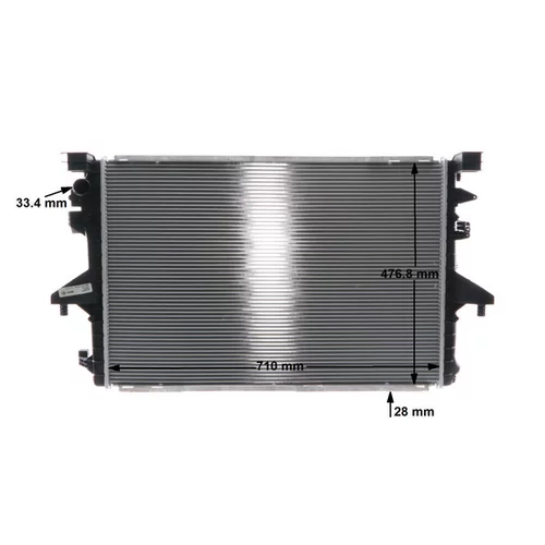 Chladič motora CR 1792 000S /MAHLE/ - obr. 13