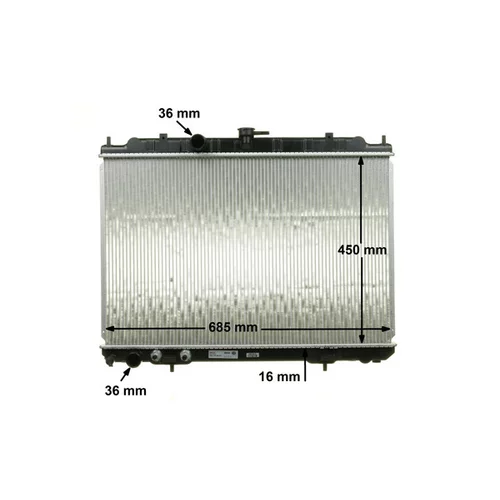 Chladič motora CR 1877 000S /MAHLE/ - obr. 9
