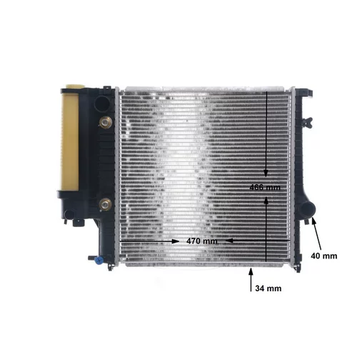 Chladič motora CR 333 000S /MAHLE/ - obr. 11