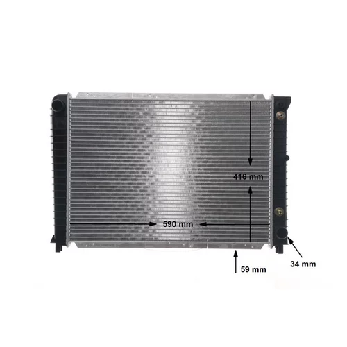 Chladič motora CR 654 000S /MAHLE/ - obr. 17
