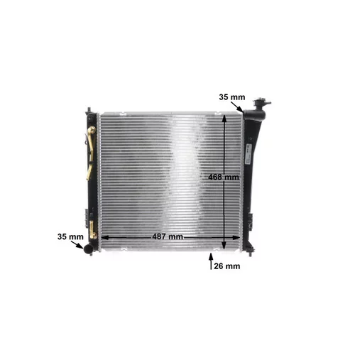 Chladič motora CR 847 000S /MAHLE/ - obr. 12
