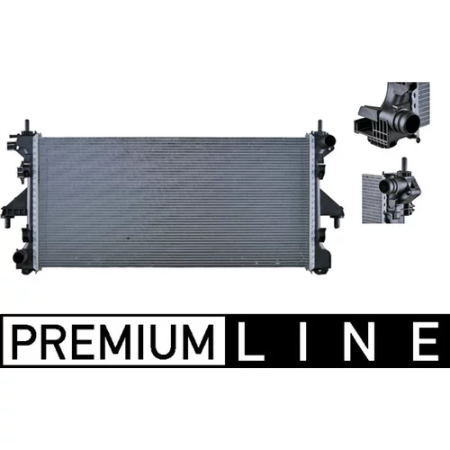 Chladič motora MAHLE CR 886 000P