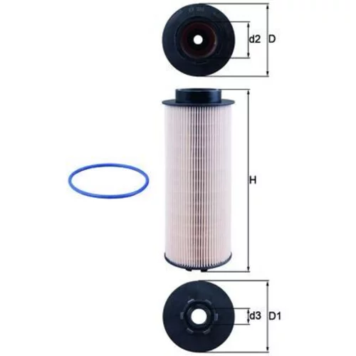 Palivový filter MAHLE KX 262D