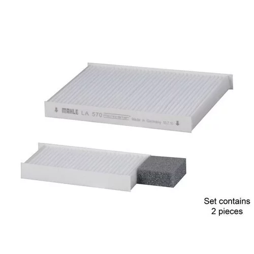 Filter vnútorného priestoru LA 570/S /MAHLE/ - obr. 3
