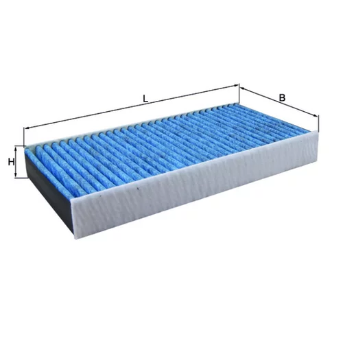 Filter vnútorného priestoru LAO 232 /MAHLE/ - obr. 2