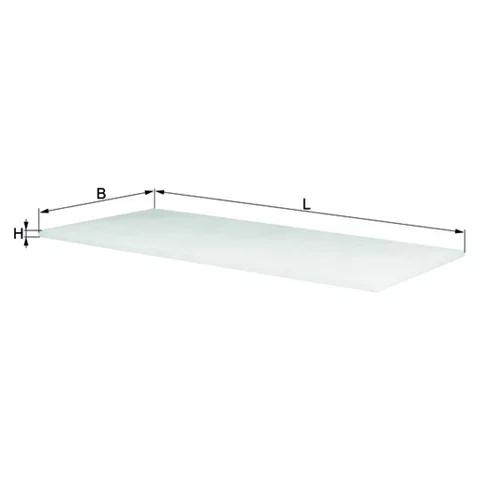 Filter vnútorného priestoru LAP 4 /MAHLE/ - obr. 2
