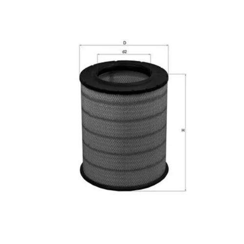 Vzduchový filter LX 1281 /MAHLE/