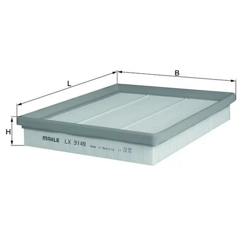 Vzduchový filter MAHLE LX 3149