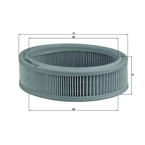 Vzduchový filter MAHLE LX 70