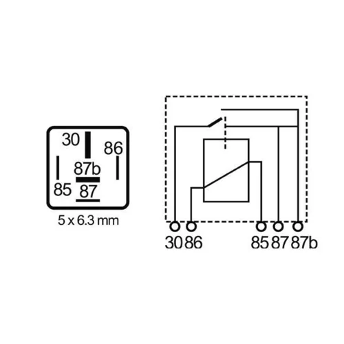 Relé pracovného prúdu MR 8 /MAHLE/ - obr. 1