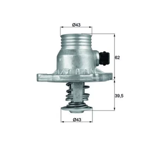 Termostat chladenia TM 11 105 /MAHLE/ - obr. 2