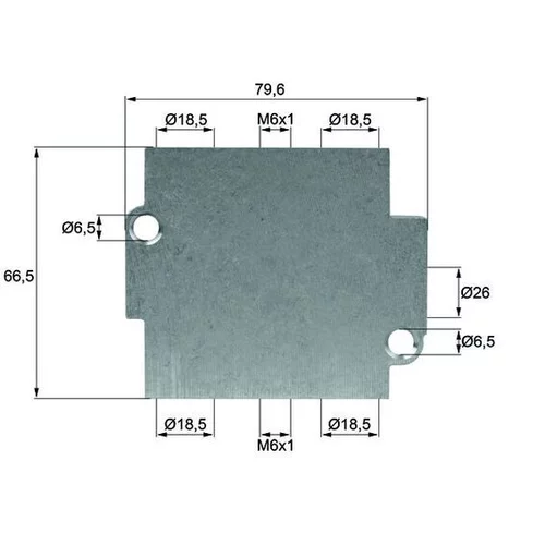 Termostat chladenia oleja MAHLE TO 15 80