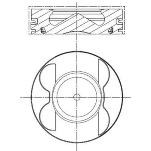 Piest MAHLE 001 PI 00106 001