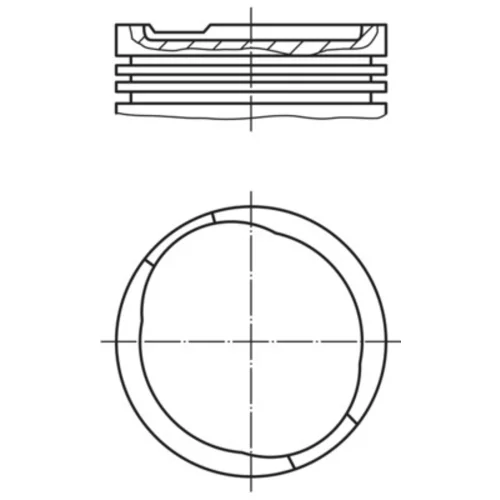 Piest 011 65 00 /MAHLE/ - obr. 1