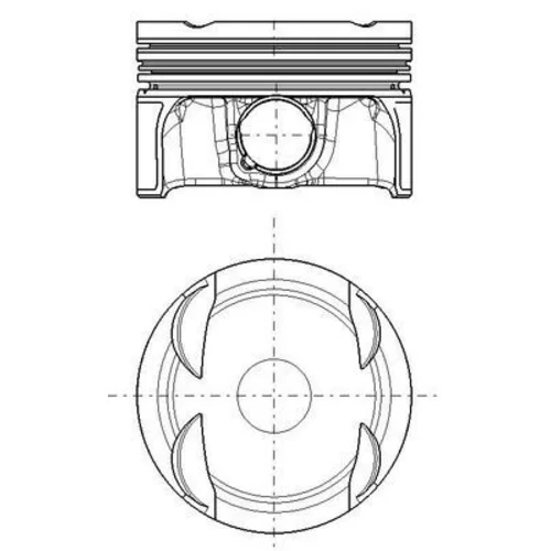 Piest MAHLE 028 PI 00171 000