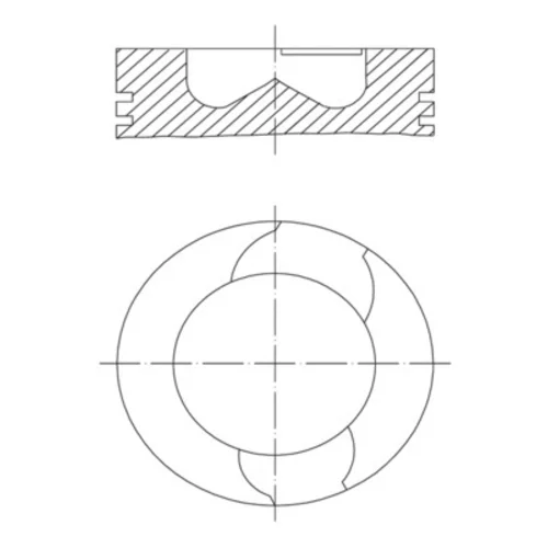 Piest 061 66 00 /MAHLE/ - obr. 1