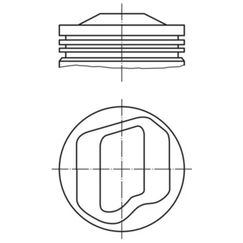 Piest 082 75 02 /MAHLE/ - obr. 1
