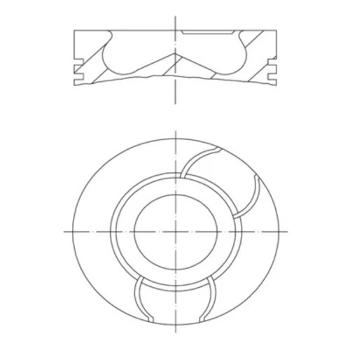 Piest MAHLE 227 PI 00109 010