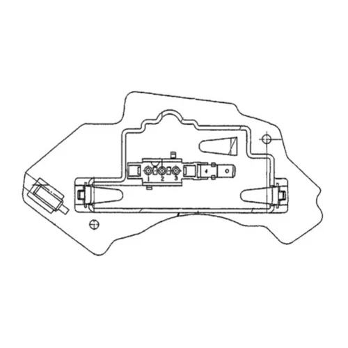 Regulator, ventilator vnutorneho priestoru ABR 28 000P /MAHLE/ - obr. 1