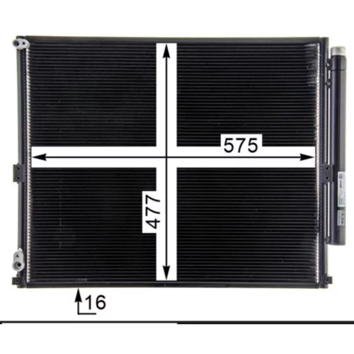 Kondenzátor klimatizácie AC 838 000P /MAHLE/ - obr. 10