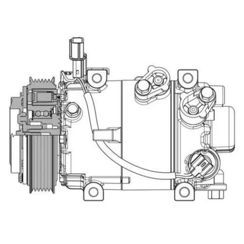 Kompresor klimatizácie ACP 633 000P /MAHLE/ - obr. 8