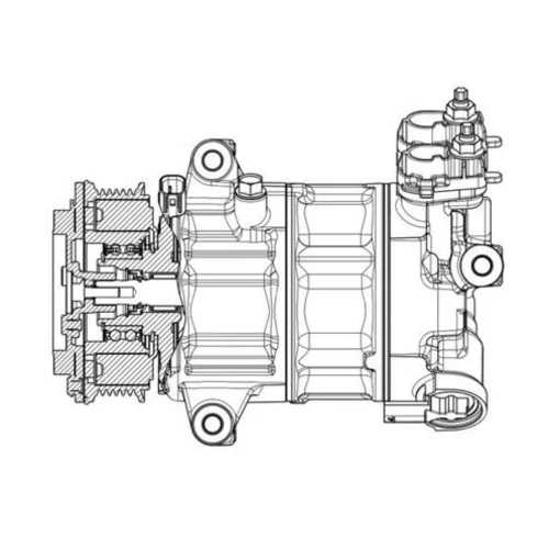 Kompresor klimatizácie ACP 654 000P /MAHLE/ - obr. 5