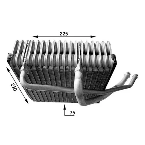 Výparník klimatizácie AE 44 000S /MAHLE/ - obr. 1